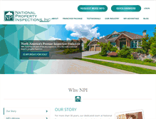 Tablet Screenshot of npifranchise.com